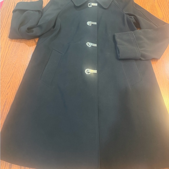 Michael Kors Elegant Black Trench Coat - Picture 2 of 9